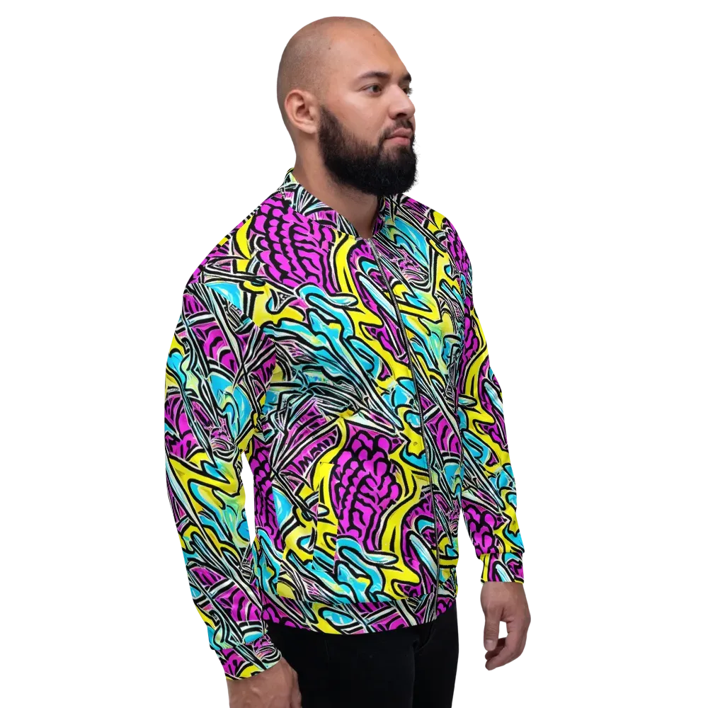 Future Safari on Bomber Jacket — Right