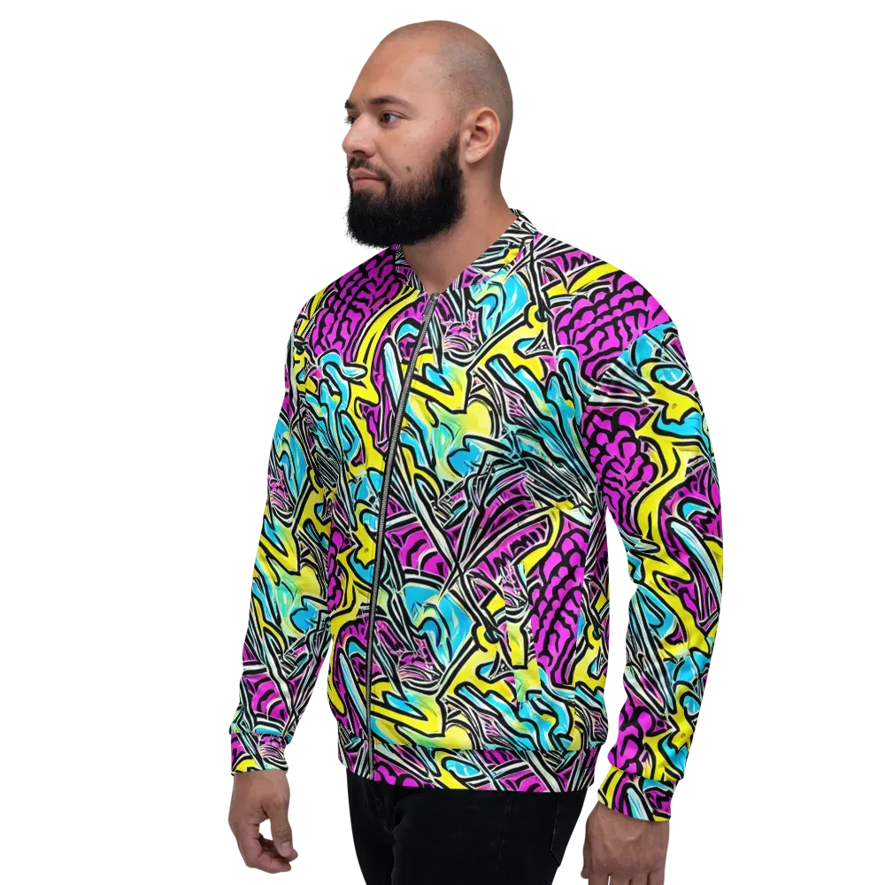 Future Safari on Bomber Jacket — Left