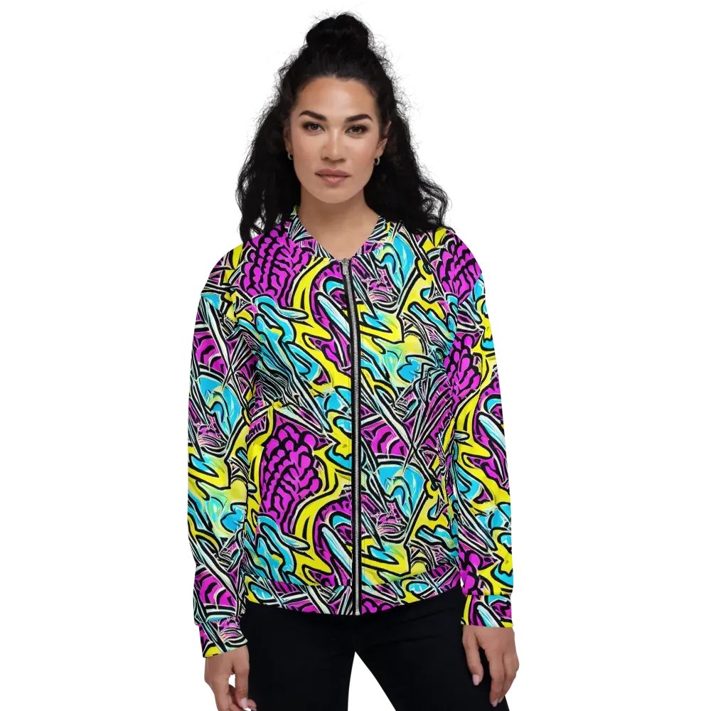 Future Safari on Bomber Jacket — Front