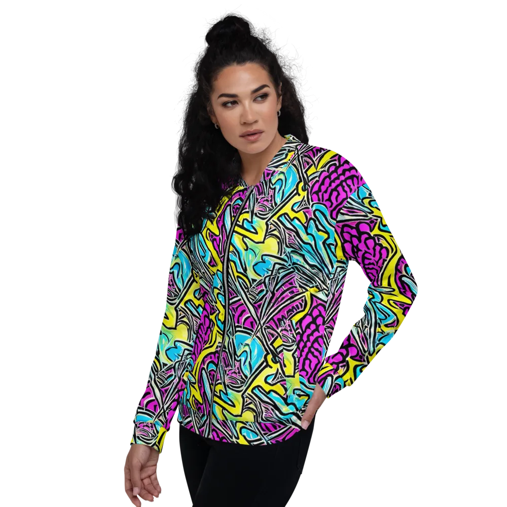 Future Safari on Bomber Jacket — Left
