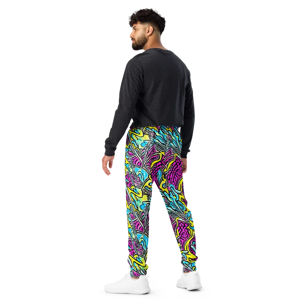 Future Safari on Men's Joggers — Back