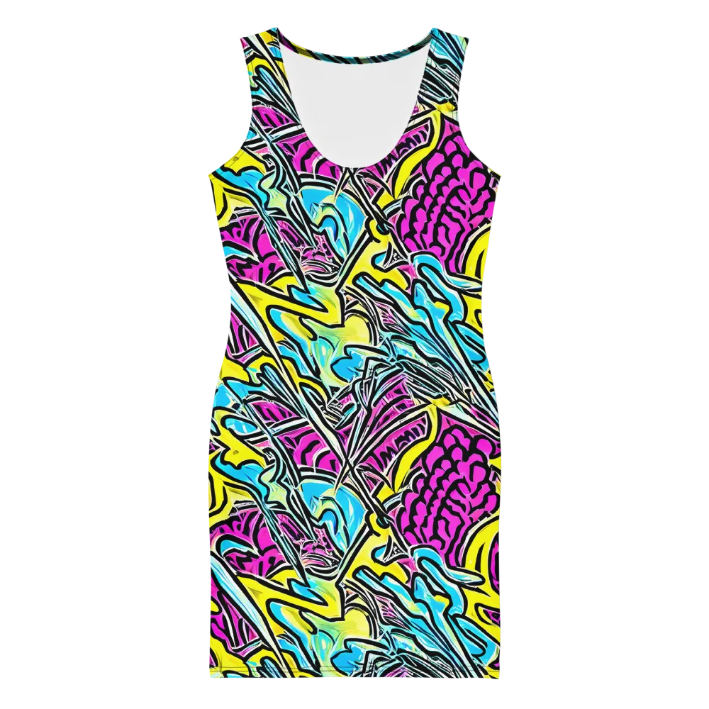 Future Safari on Bodycon Dress — Front