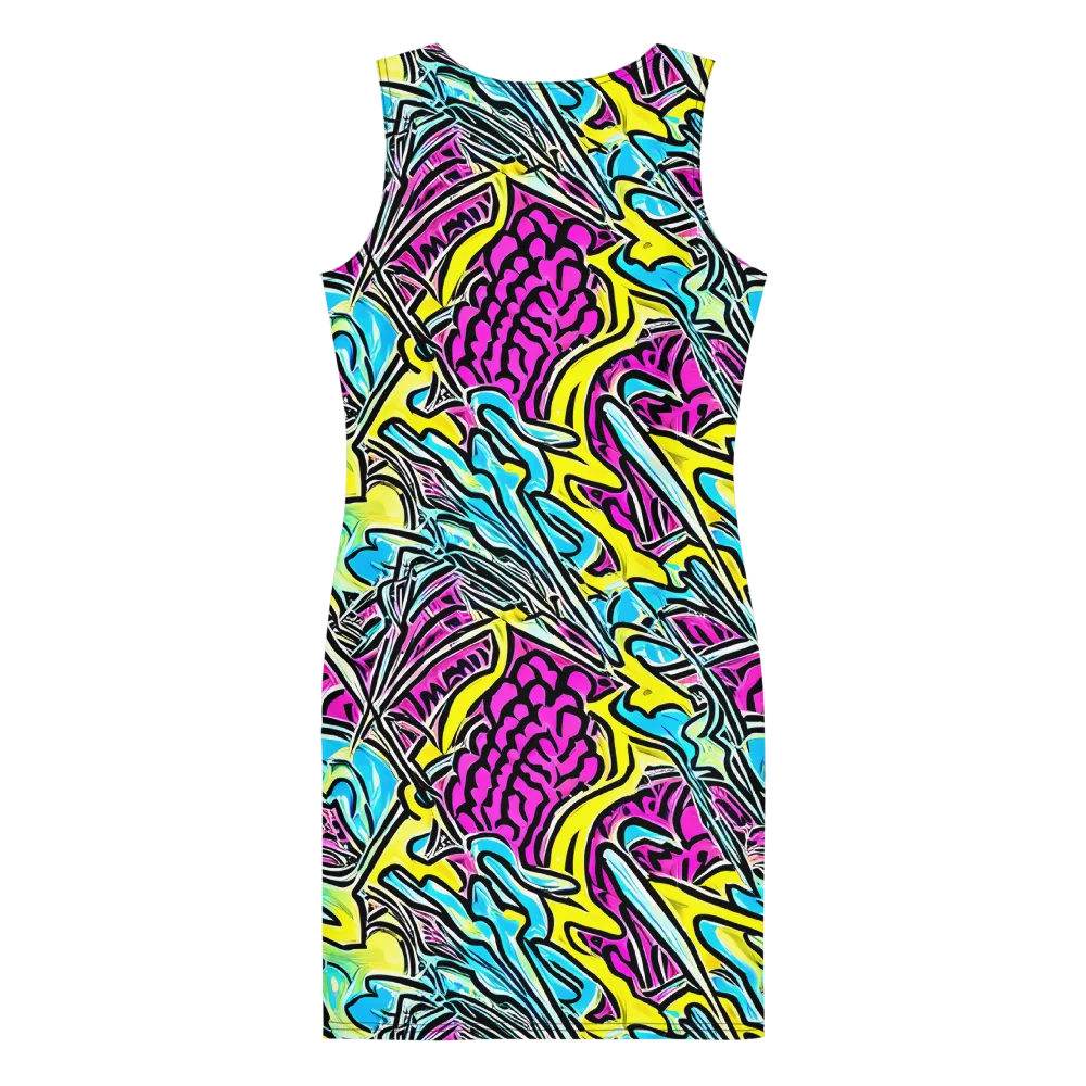 Future Safari on Bodycon Dress — Back