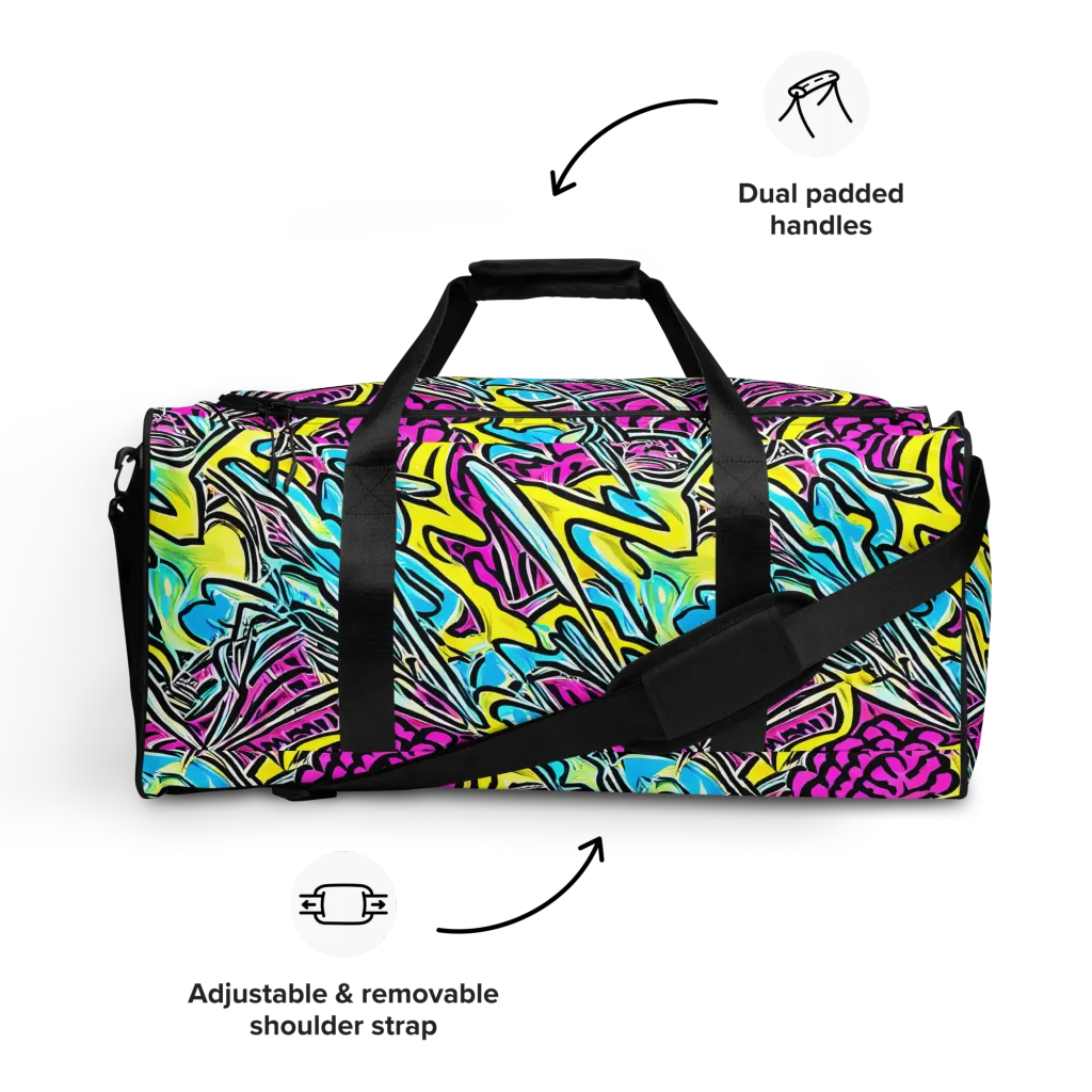 Future Safari on Duffle Bag — Front