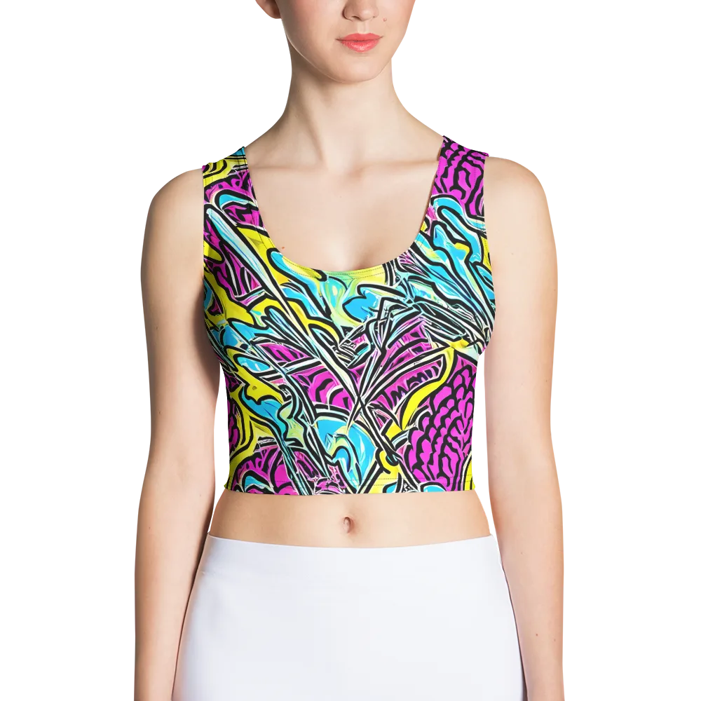 Future Safari on Crop Top — Front