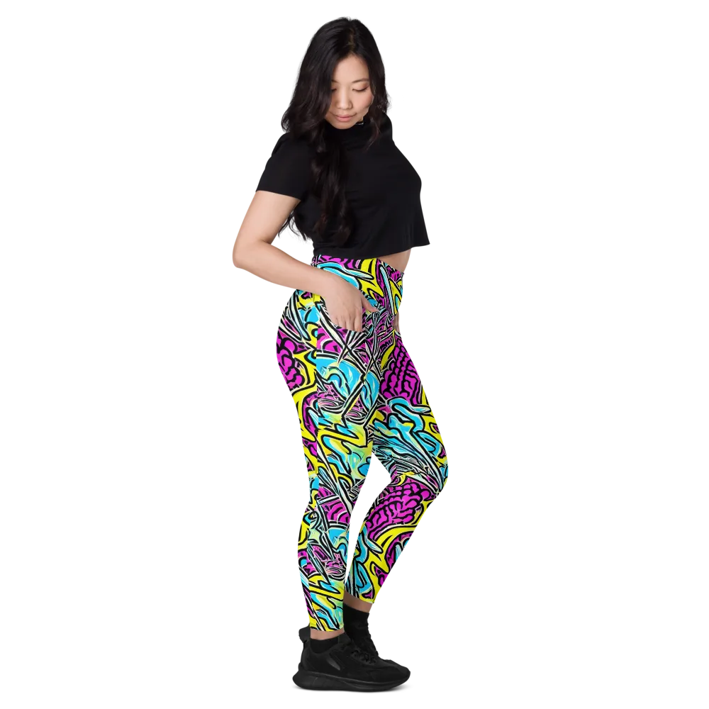 Future Safari on Leggings with Pockets — Right