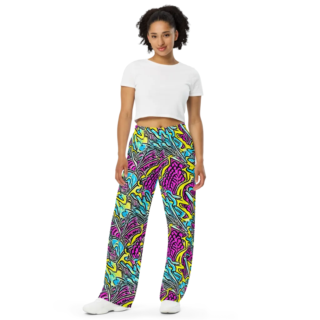 Future Safari on Wide-Leg Pants — Front