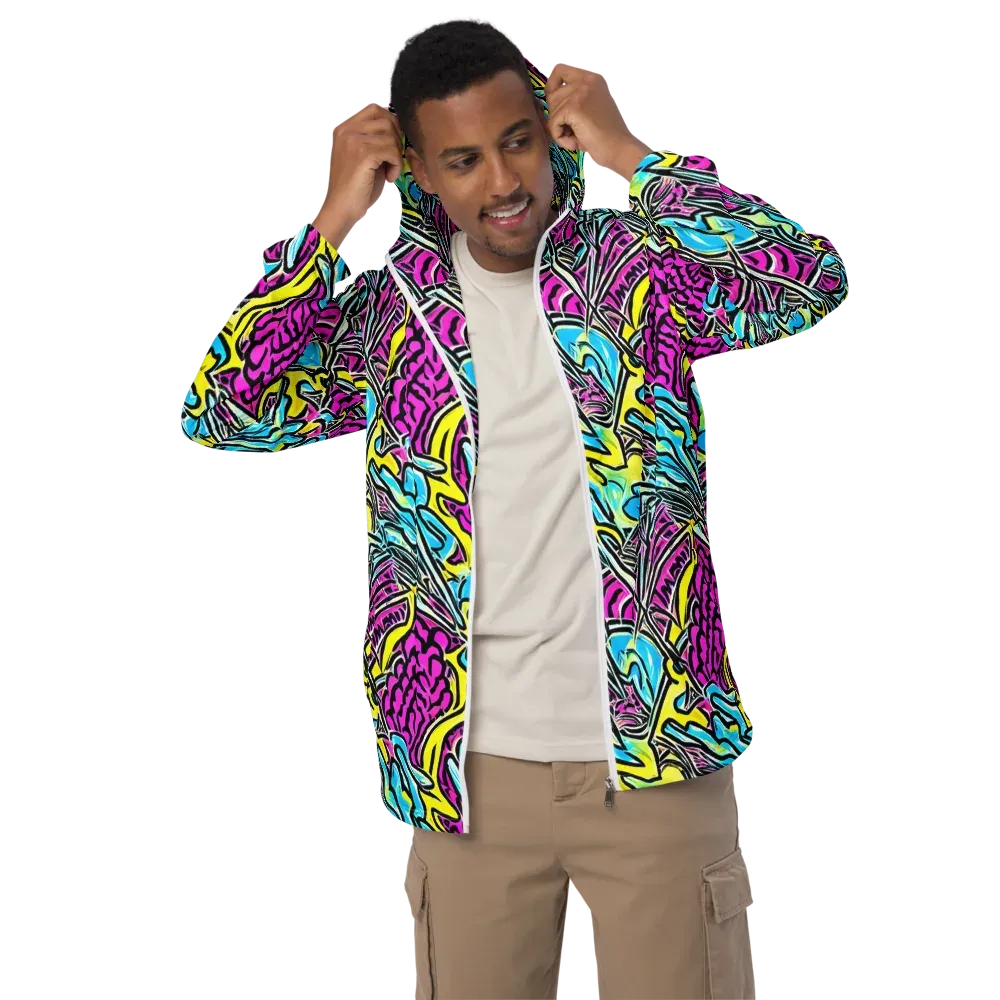 Future Safari on Men's Windbreaker — Front