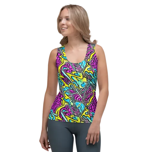 Future Safari on a Women's Tank Top