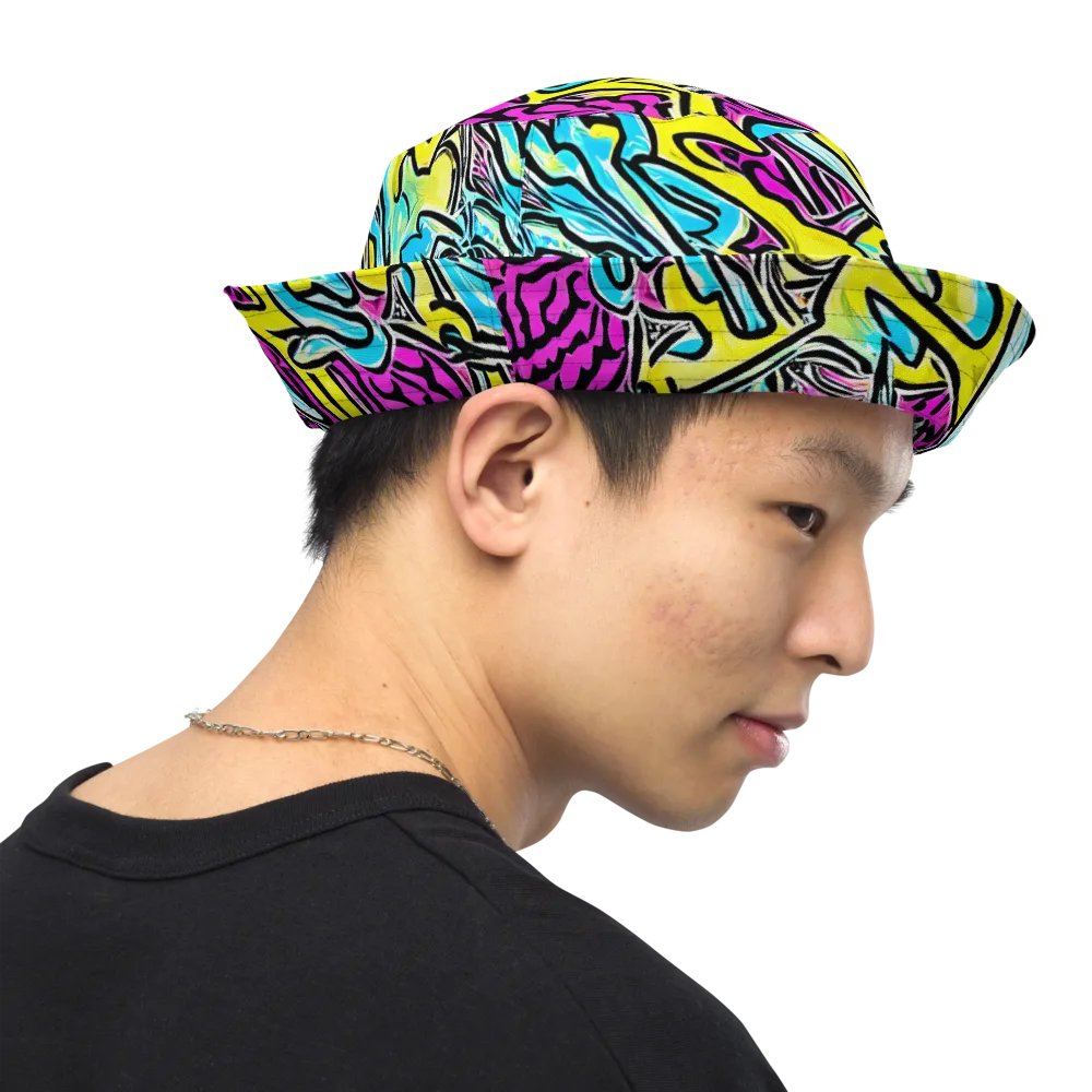 Future Safari on Reversible Bucket Hat — Right Outside