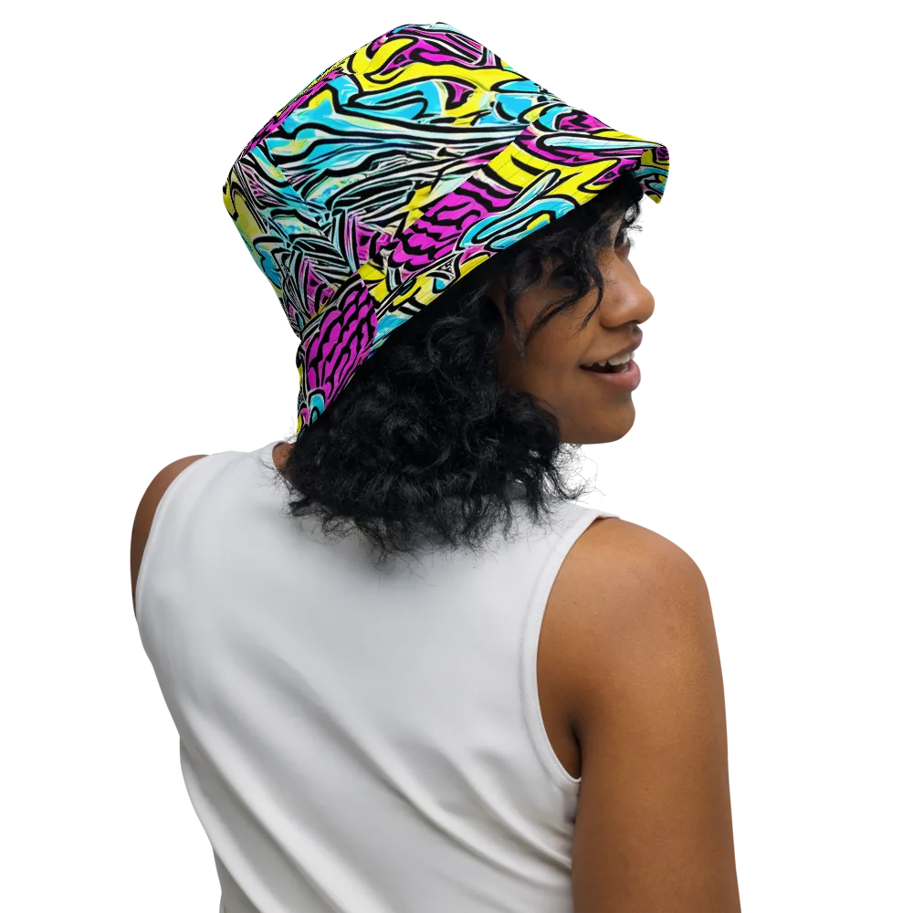 Future Safari on Reversible Bucket Hat — Right Outside