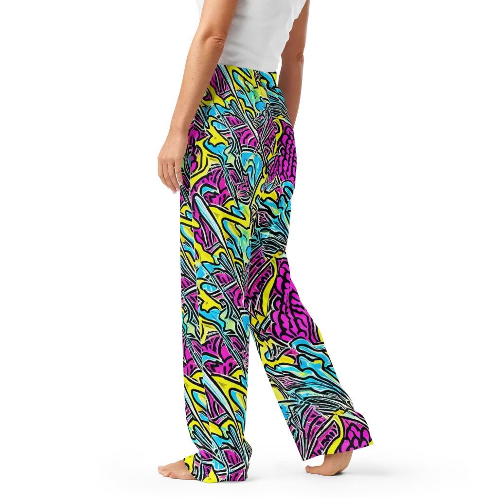 Future Safari on Women's Pajama Pants — Left