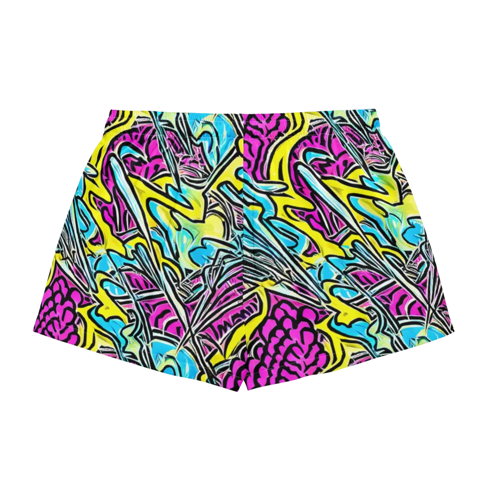 Future Safari on Women's Pajama Shorts — Back