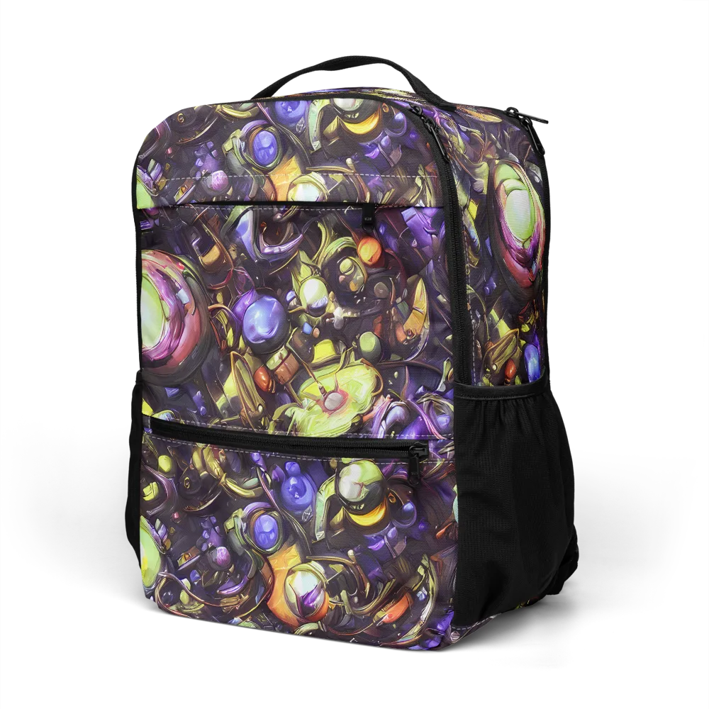 Midnight Nectar on Utility Backpack — Left Front