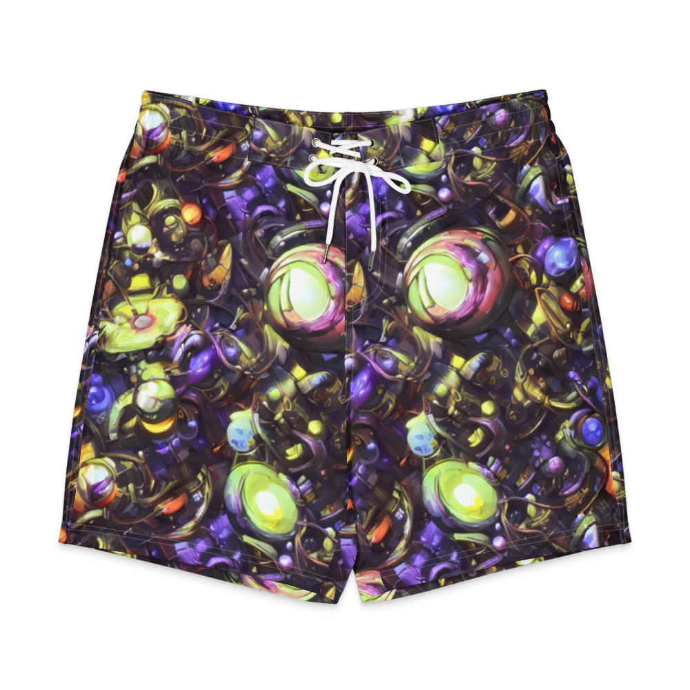 Midnight Nectar on Men's Board Shorts — Front