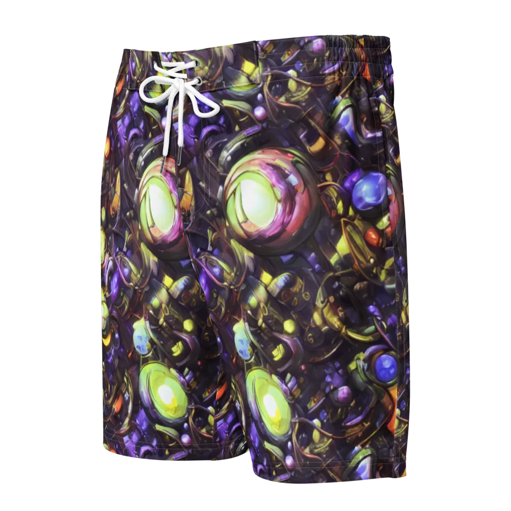 Midnight Nectar on Men's Board Shorts — Front
