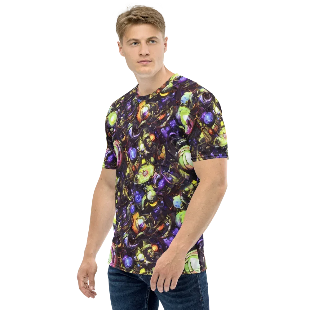 Midnight Nectar on Men's Crew Neck T-Shirt — Left