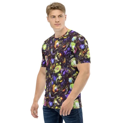 Midnight Nectar on a Men's Crew Neck T-Shirt