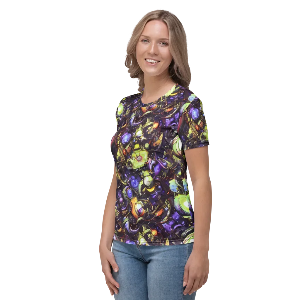 Midnight Nectar on Women's Crew Neck T-Shirt — Left