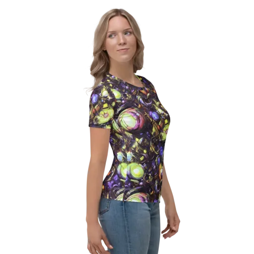 Midnight Nectar on a Women's Crew Neck T-Shirt