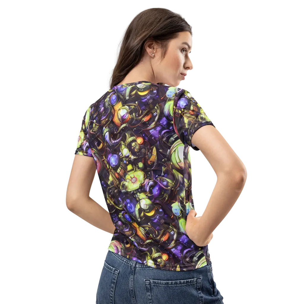 Midnight Nectar on Women's Crew Neck T-Shirt — Back