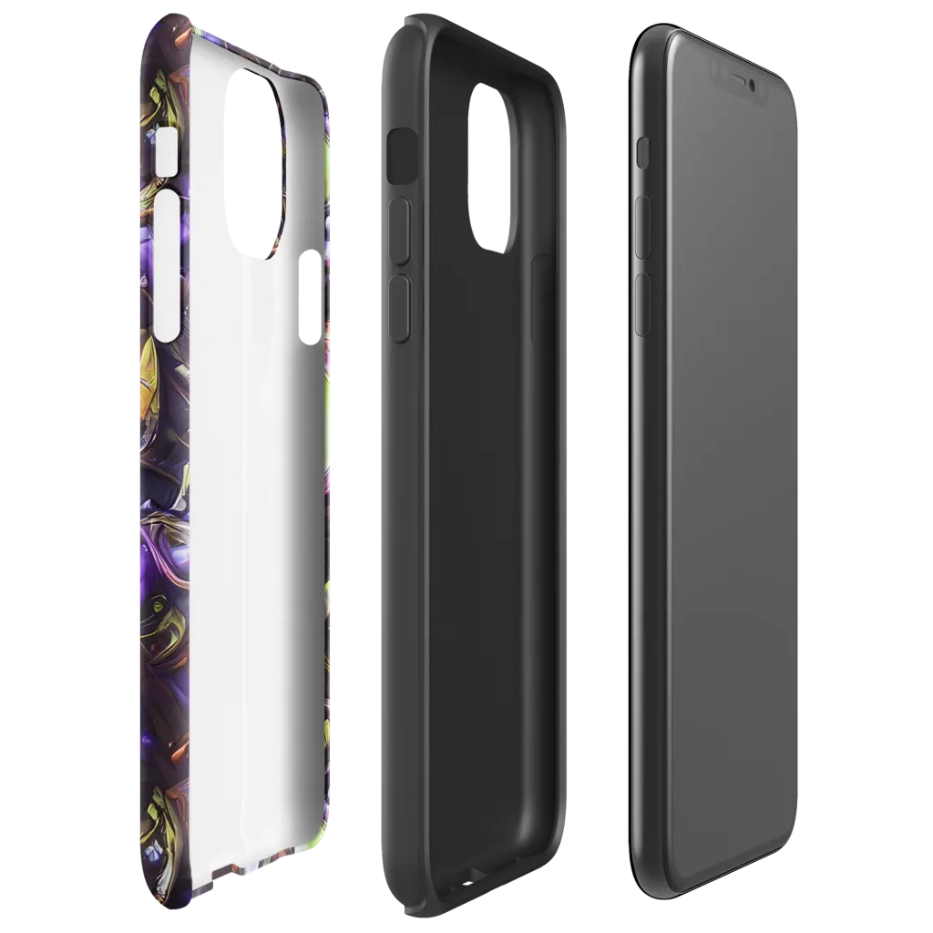 Midnight Nectar on Tough Case for iPhone® — Right