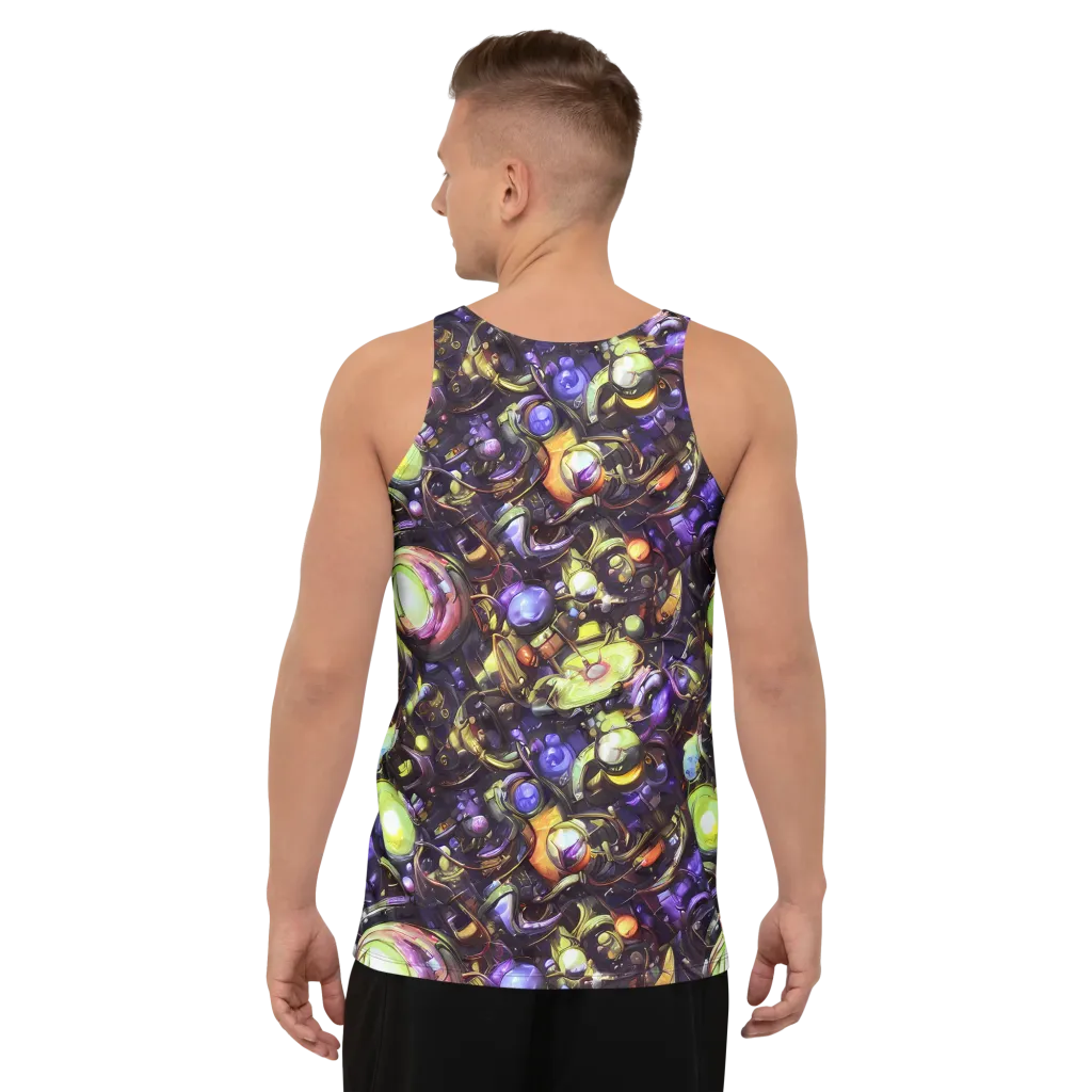 Midnight Nectar on Men's Tank Top — Back