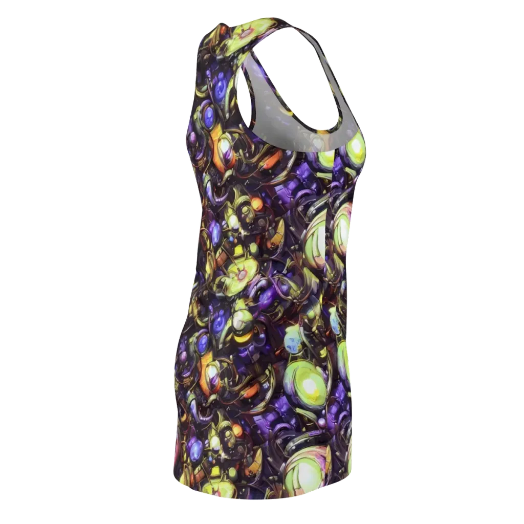 Midnight Nectar on Racerback Dress — Back Side