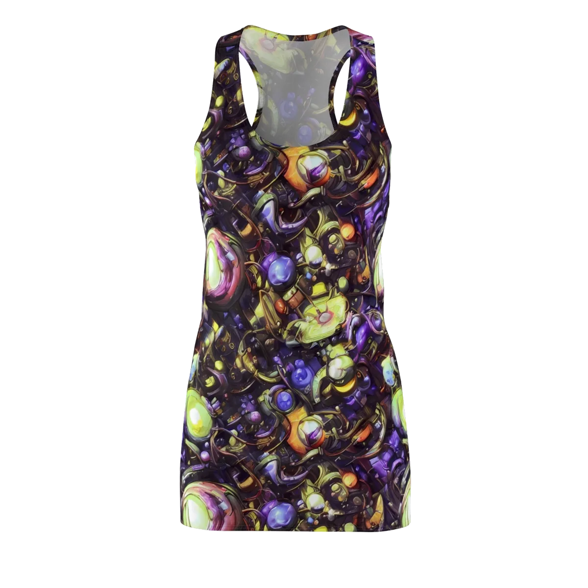 Midnight Nectar on Racerback Dress — Front