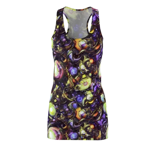 Midnight Nectar on a Racerback Dress