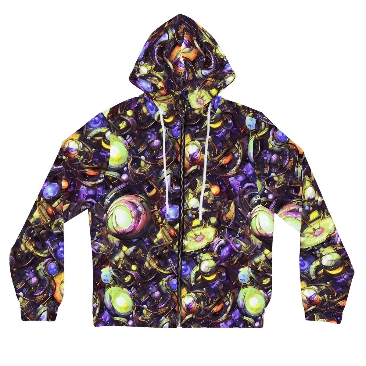 Midnight Nectar on Women's Full-Zip Hoodie — Front