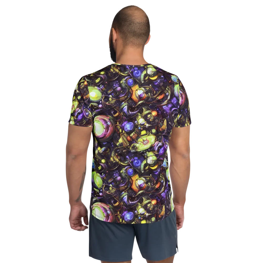 Midnight Nectar on Men's Athletic T-Shirt — Back