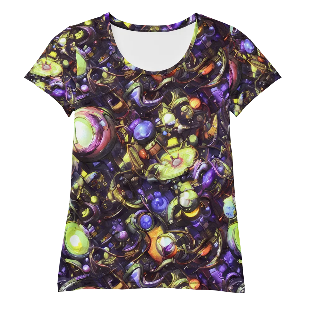 Midnight Nectar on Women's Athletic T-Shirt — Front