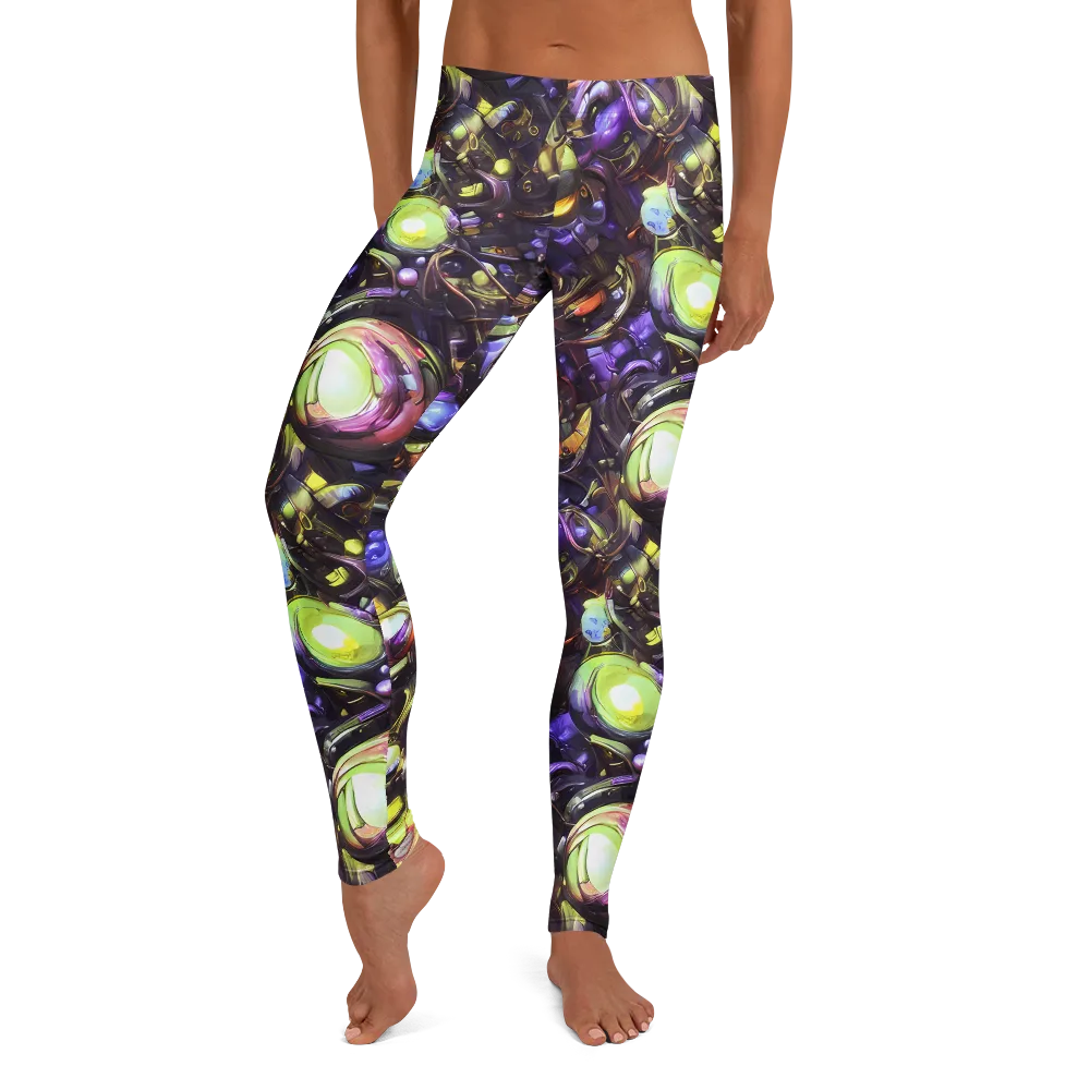 Midnight Nectar on Leggings — Front