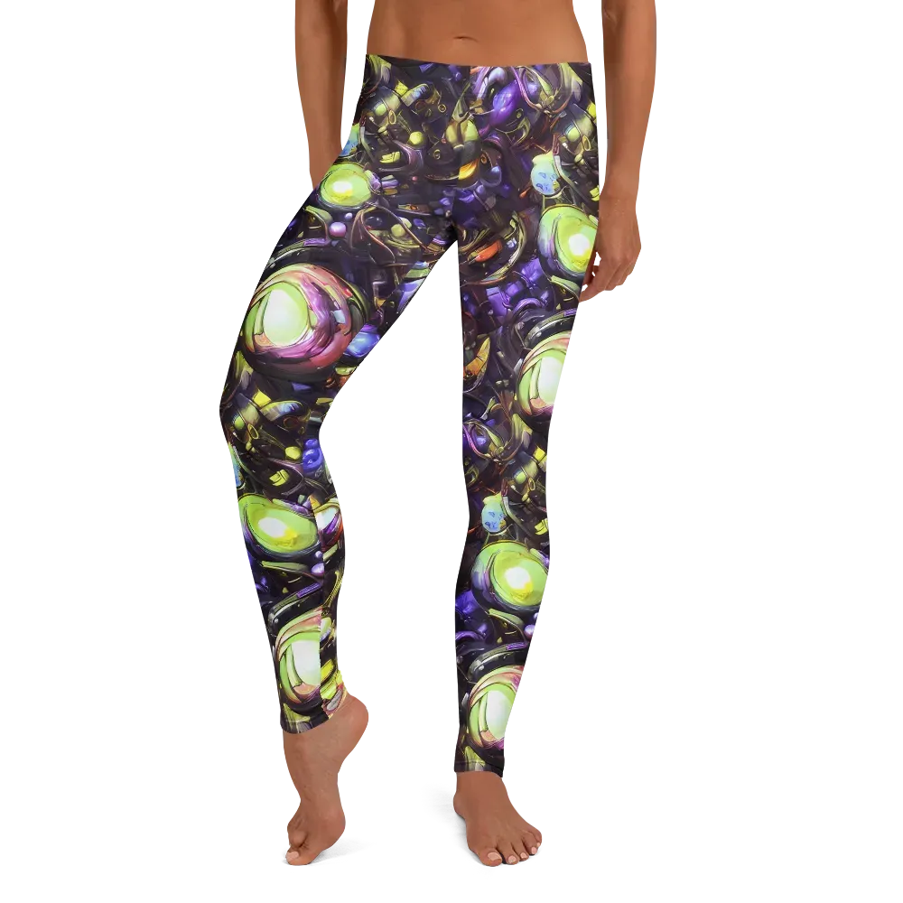 Midnight Nectar on Leggings — Front