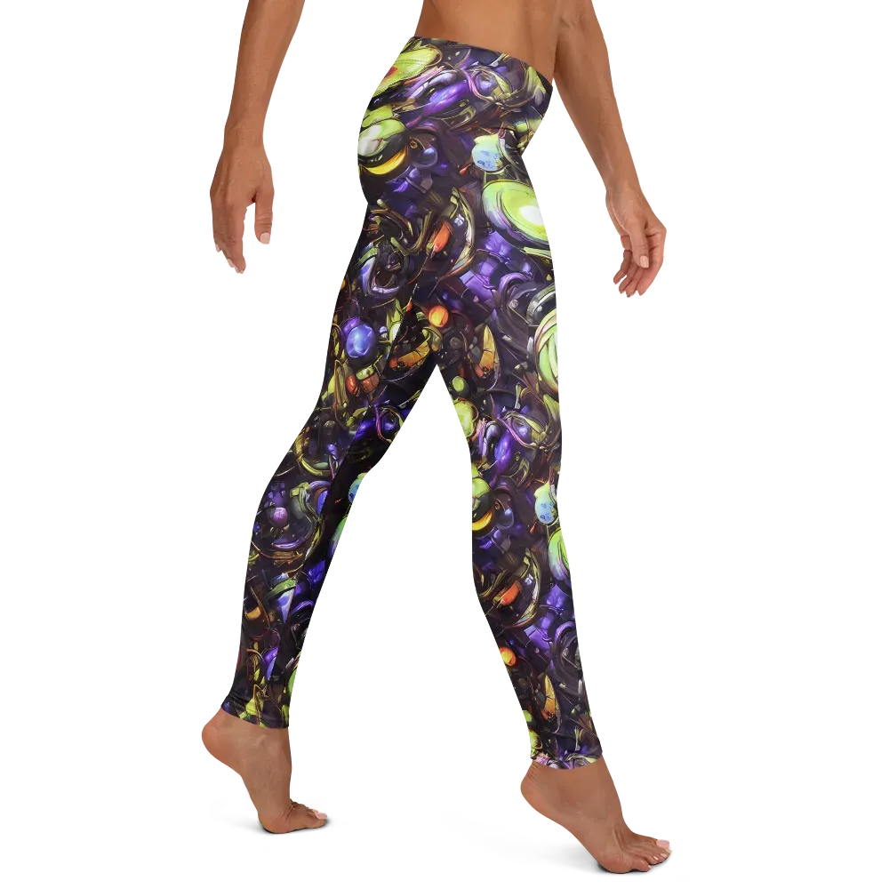 Midnight Nectar on Leggings — Right