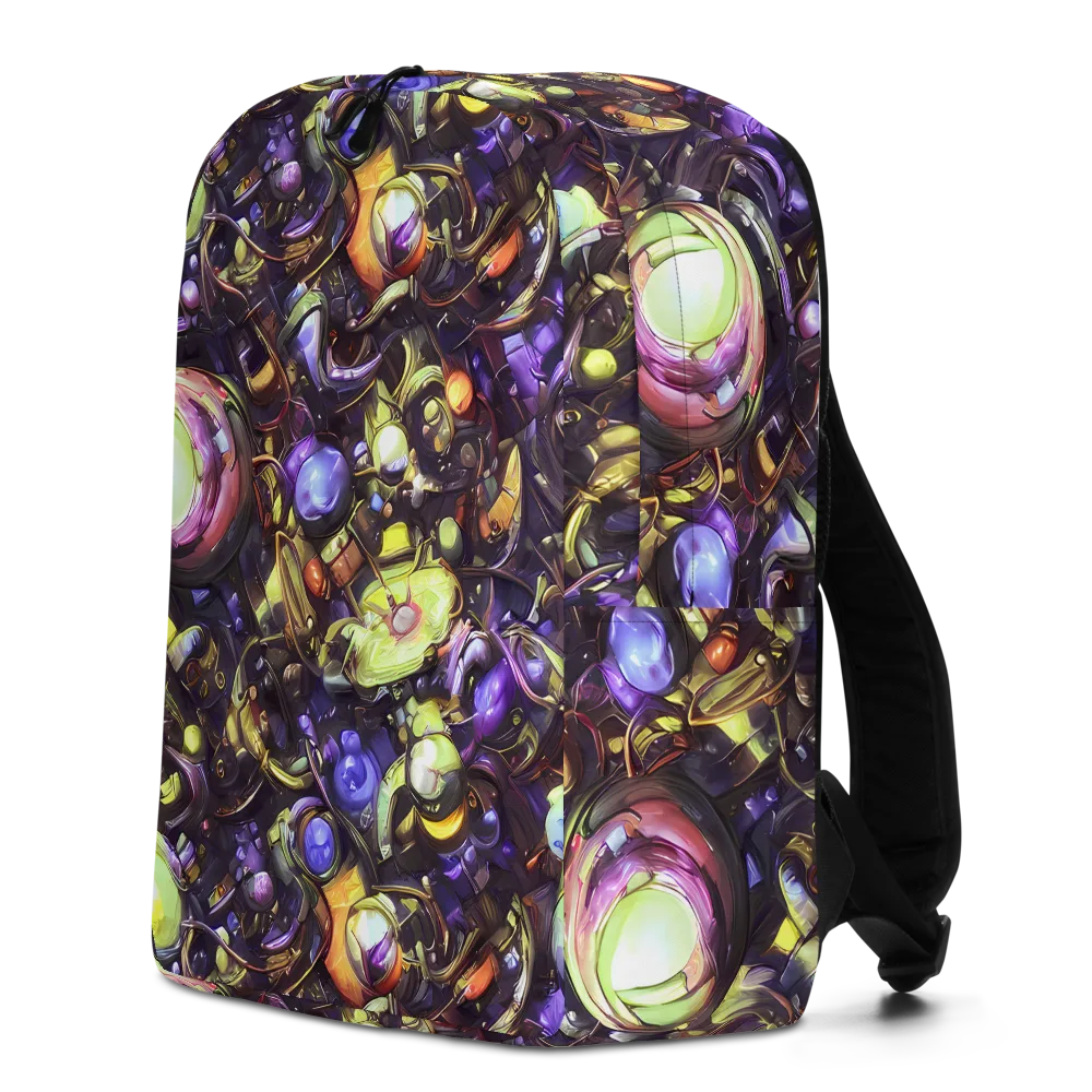 Midnight Nectar on Minimalist Backpack — Left