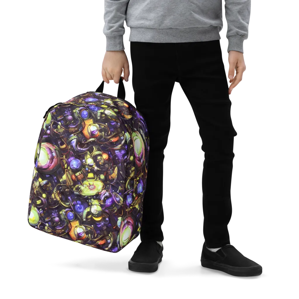 Midnight Nectar on Minimalist Backpack — Zoomed-in