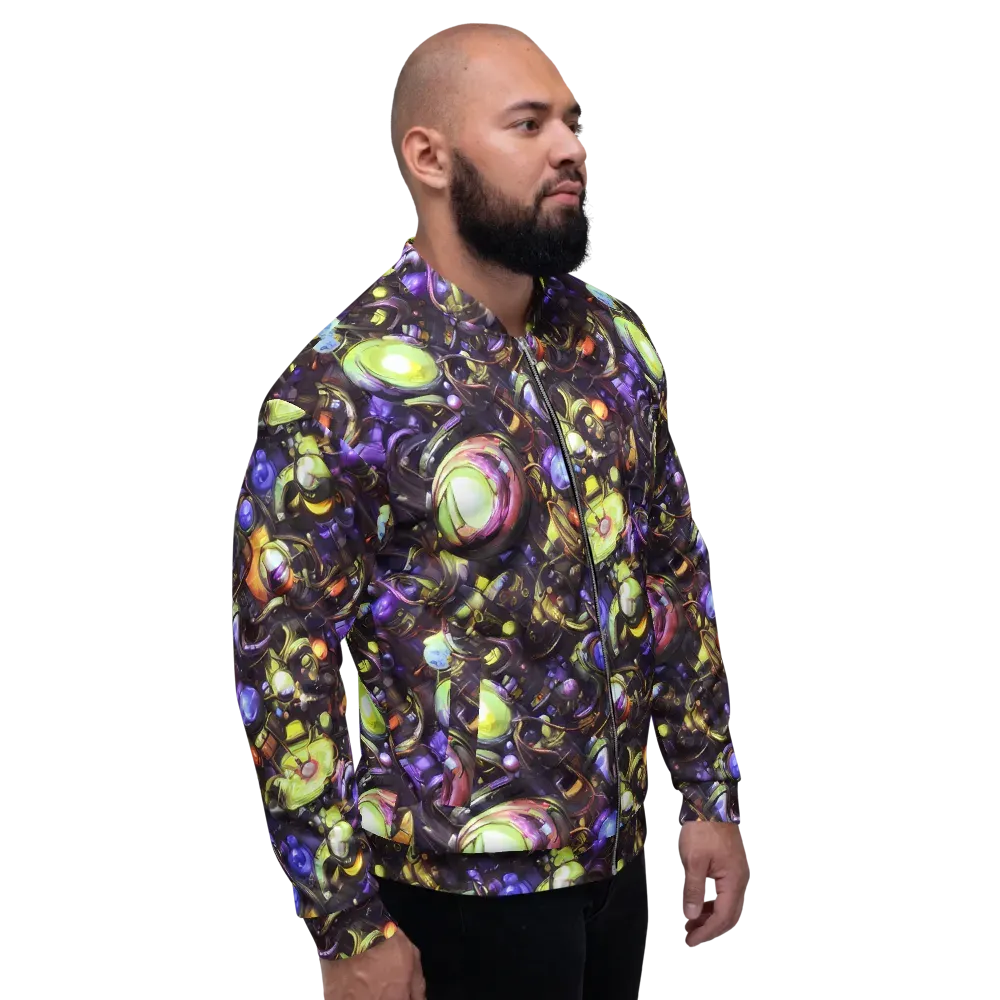 Midnight Nectar on Bomber Jacket — Right