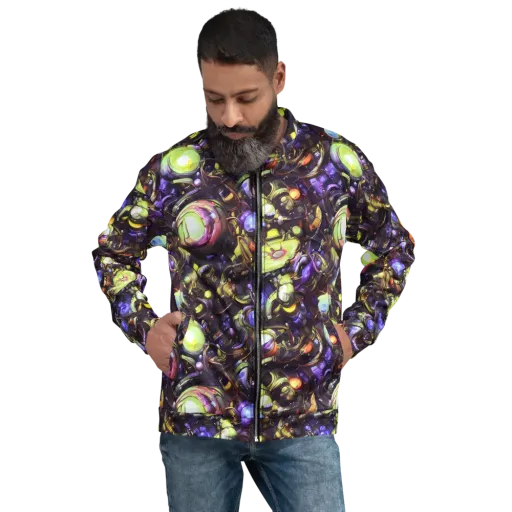 Midnight Nectar on a Bomber Jacket
