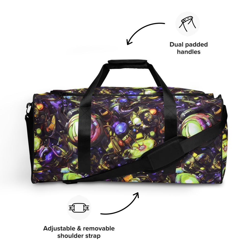 Midnight Nectar on Duffle Bag — Front