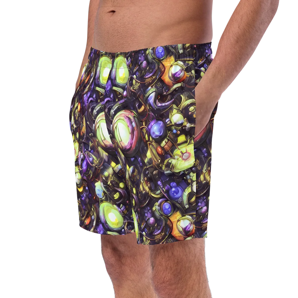 Midnight Nectar on Swim Trunks — Left Front