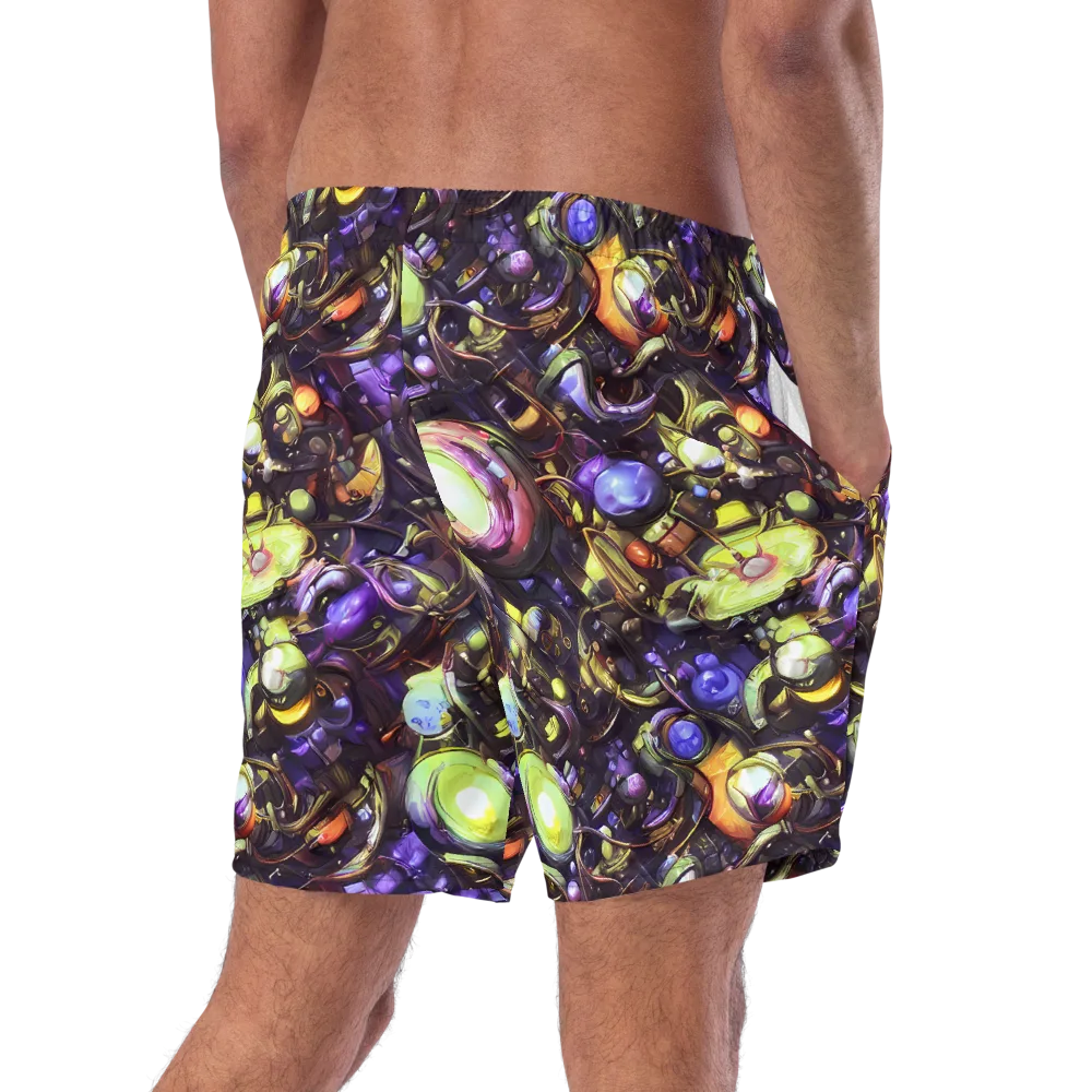 Midnight Nectar on Swim Trunks — Right Back