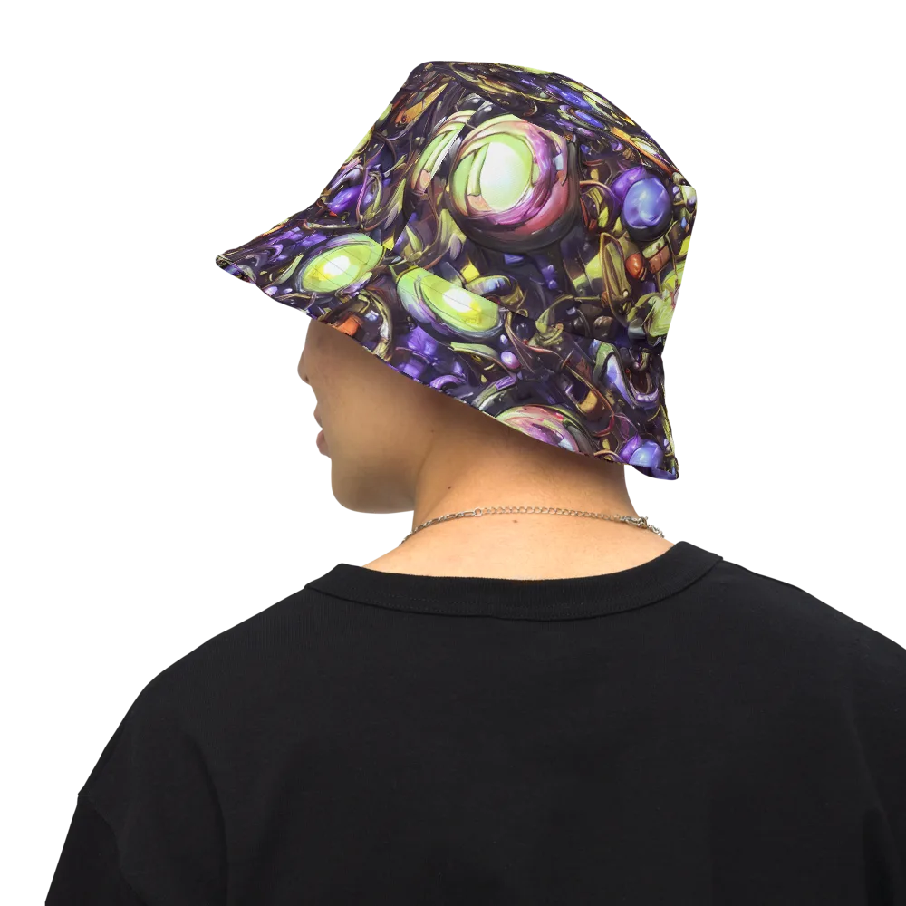 Midnight Nectar on Reversible Bucket Hat — Back Inside