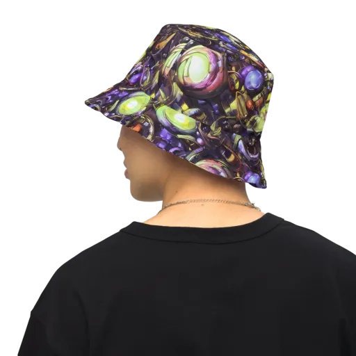 Midnight Nectar on a Reversible Bucket Hat