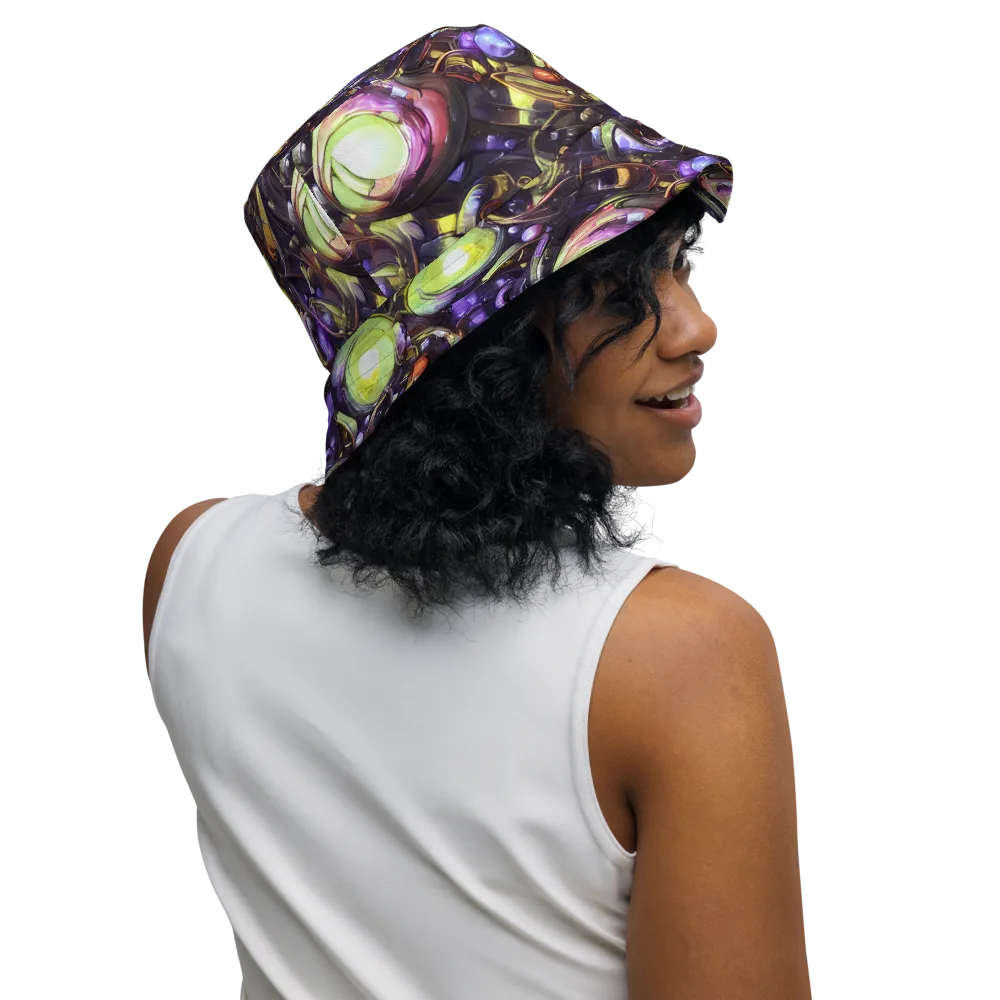 Midnight Nectar on Reversible Bucket Hat — Right Outside