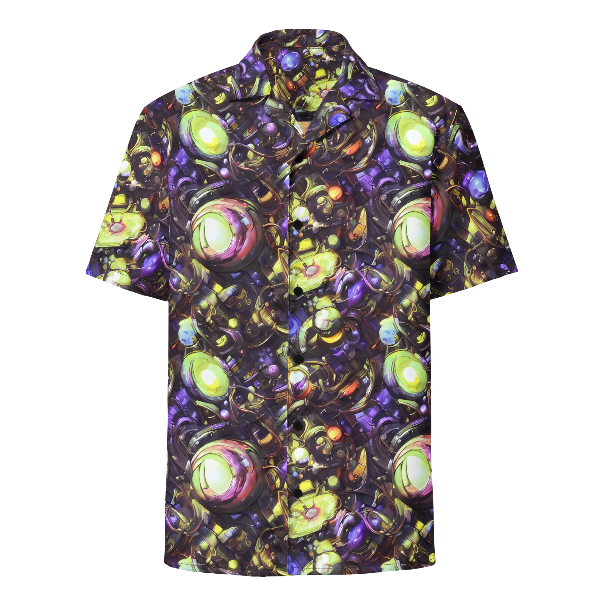 Midnight Nectar on Button Shirt — Front