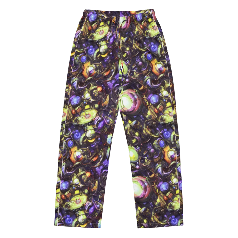 Midnight Nectar on Women's Pajama Pants — Front