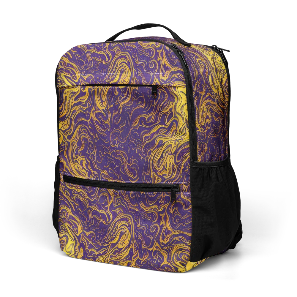 Royal Melt on Utility Backpack — Left Front