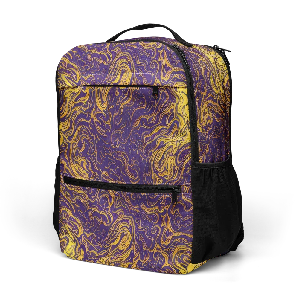 Royal Melt on Utility Backpack — Left Front